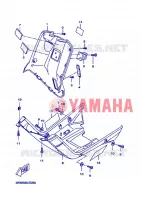 LEG SHIELD for Yamaha BOOSTER SPIRIT 2007
