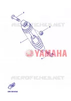 REAR SHOCK ABSORBER for Yamaha BOOSTER SPIRIT 2007