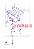 SPEEDOMETER for Yamaha BOOSTER SPIRIT 2007