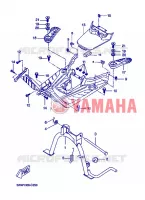 STAND / FOOTREST for Yamaha BOOSTER SPIRIT 2007