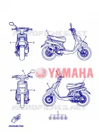 STICKER for Yamaha BOOSTER SPIRIT 2007