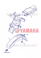 FENDER for Yamaha DT125 2008