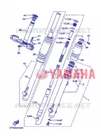 FRONT FORK 2 for Yamaha DT125 2008