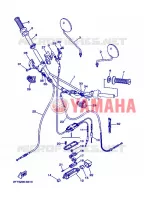 HANDLEBAR & CABLES 2 for Yamaha DT125 2008