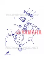 OIL TANK for Yamaha DT125 2008