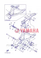 SWINGARM for Yamaha DT125 2008