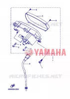 SPEEDOMETER for Yamaha BOOSTER SPIRIT 2008