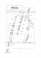 FRONT FORK 1 for Yamaha CW50 2010