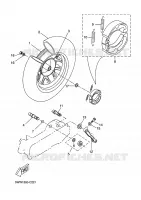 REAR WHEEL for Yamaha CW50 2010