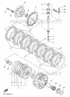 STARTER CLUTCH for Yamaha FZ1 FAZER 2010