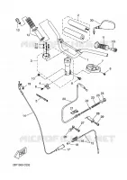 HANDLEBAR & CABLES for Yamaha BOOSTER NAKED 2011