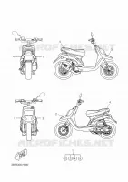 STICKER for Yamaha BOOSTER NAKED 2011