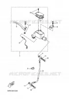 FRONT BRAKE MASTER CYLINDER for Yamaha BOOSTER NAKED 2011