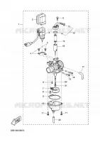 CARBURETOR for Yamaha YQ50L 2011