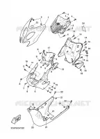 LEG SHIELD for Yamaha YQ50L 2011