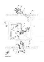OIL PUMP for Yamaha YQ50L 2011