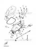 SEAT / CARRIER for Yamaha YQ50L 2011