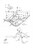 STAND / FOOTREST for Yamaha YQ50L 2011