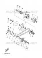 STARTER CLUTCH for Yamaha YQ50L 2011