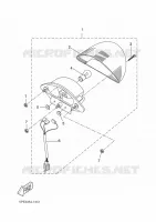 TAIL LIGHT for Yamaha YQ50L 2011