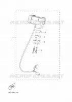 SPEEDOMETER for Yamaha BOOSTER NAKED 2012