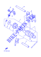 GEAR SHIFT SELECTOR DRUM / FORKS for Yamaha DT125 2012