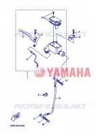 FRONT BRAKE MASTER CYLINDER for Yamaha BOOSTER NAKED 2013
