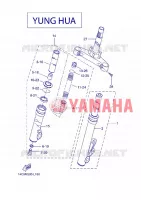 FRONT FORK for Yamaha BOOSTER NAKED 2013