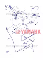 HANDLEBAR & CABLES for Yamaha BOOSTER NAKED 2013