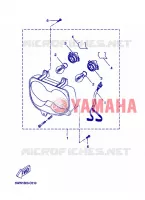 HEADLIGHT for Yamaha BOOSTER NAKED 2013
