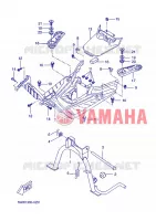 STAND / FOOTREST for Yamaha BOOSTER NAKED 2013