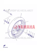 FRONT WHEEL for Yamaha XJ6N 2013