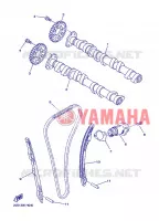 CAMSHAFT / TIMING CHAIN for Yamaha XJ6NA 2013