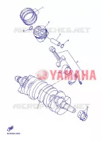 CRANKSHAFT / PISTON for Yamaha XJ6NA 2013