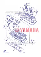 CYLINDER HEAD  for Yamaha XJ6NA 2013