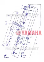 FRONT FORK for Yamaha XJ6NA 2013