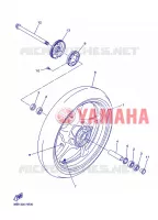 FRONT WHEEL for Yamaha XJ6NA 2013