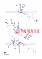 GEAR SHIFT SELECTOR DRUM / FORKS for Yamaha XJ6NA 2013