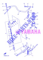 REAR BRAKE MASTER CYLINDER for Yamaha YZF-R1 2013