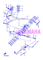 REAR BRAKE MASTER CYLINDER for Yamaha YZF-R6 2013