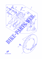 REAR BRAKE CALIPER for Yamaha MT09 2014