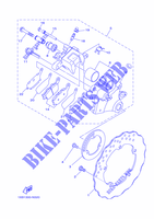 REAR BRAKE CALIPER for Yamaha MT07A 2014