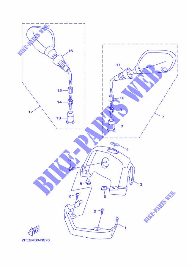 COVER 1 for Yamaha XC125R 2014