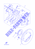 REAR BRAKE CALIPER for Yamaha MT09A 2015
