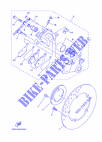 REAR BRAKE CALIPER for Yamaha MT-09 TRACER ABS 2015