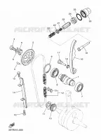 CAMSHAFT / TIMING CHAIN for Yamaha SR 400 2016