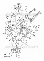 FRAME for Yamaha SR 400 2016