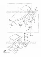 SEAT for Yamaha SR 400 2016