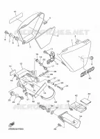 SIDE COVER for Yamaha SR 400 2016