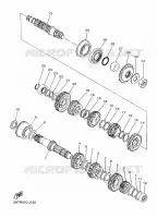 TRANSMISSION for Yamaha SR 400 2016